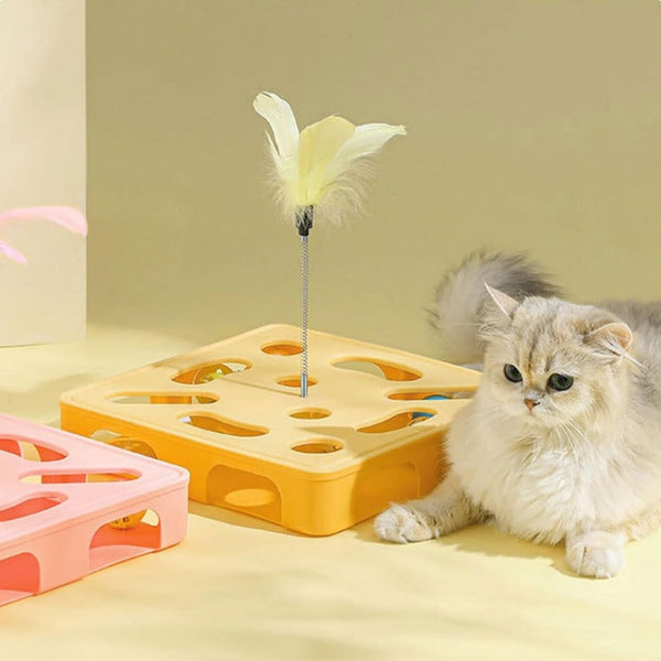 Peek & Pounce Cat Activity Toy